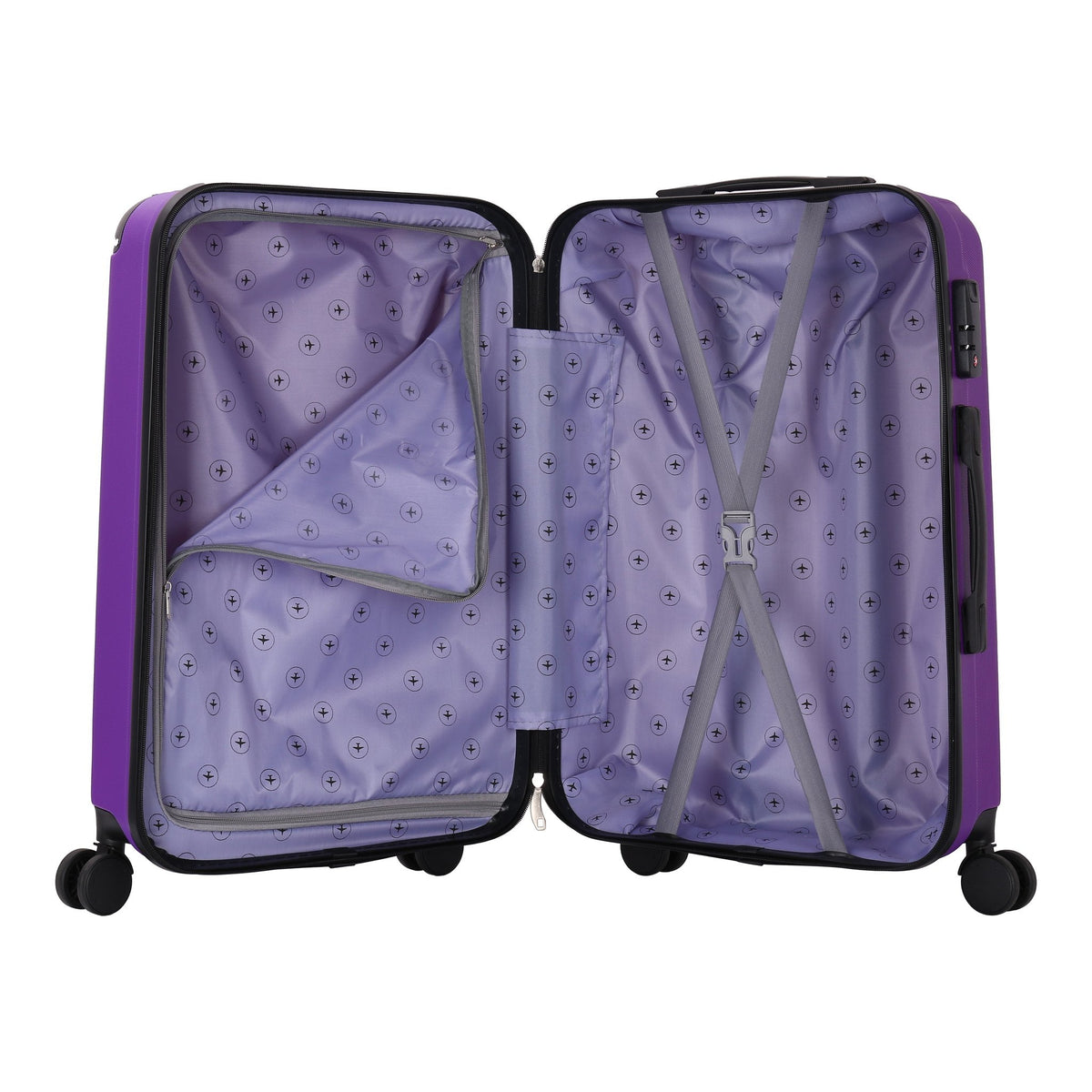 Valise Corner violet – Trolley ADC