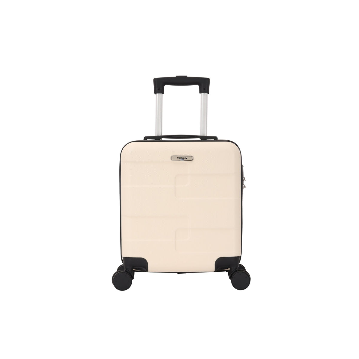 Valise cabine 45x36x20 cm format easyJet rigide ABS – EasyFly, coloris blanc