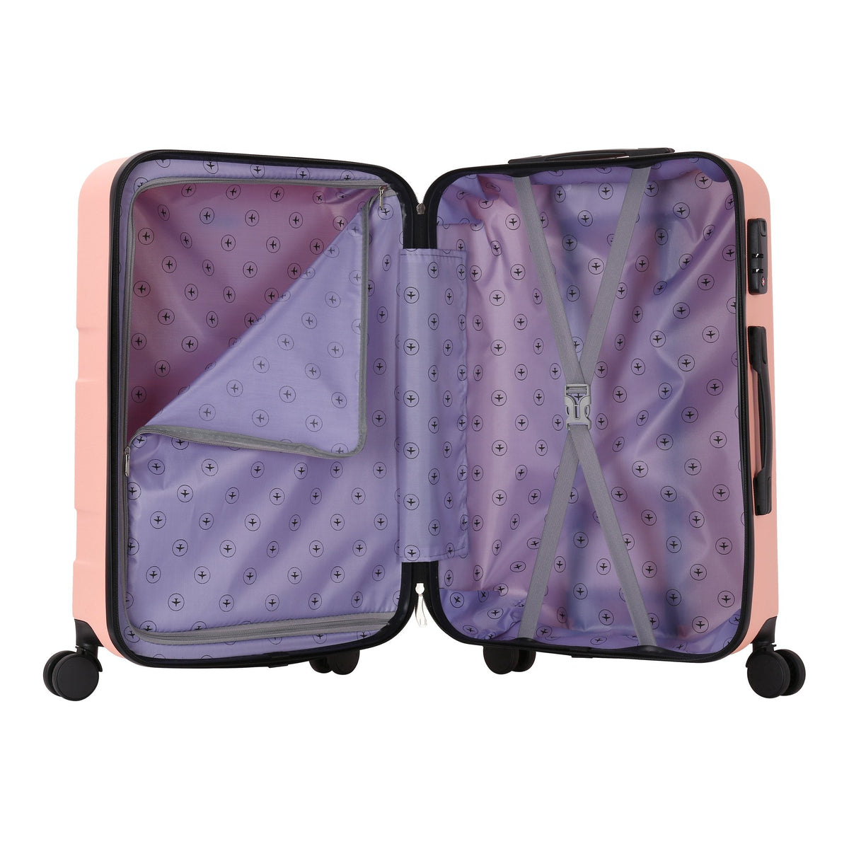 Valise Pastel rose saumon – Trolley ADC