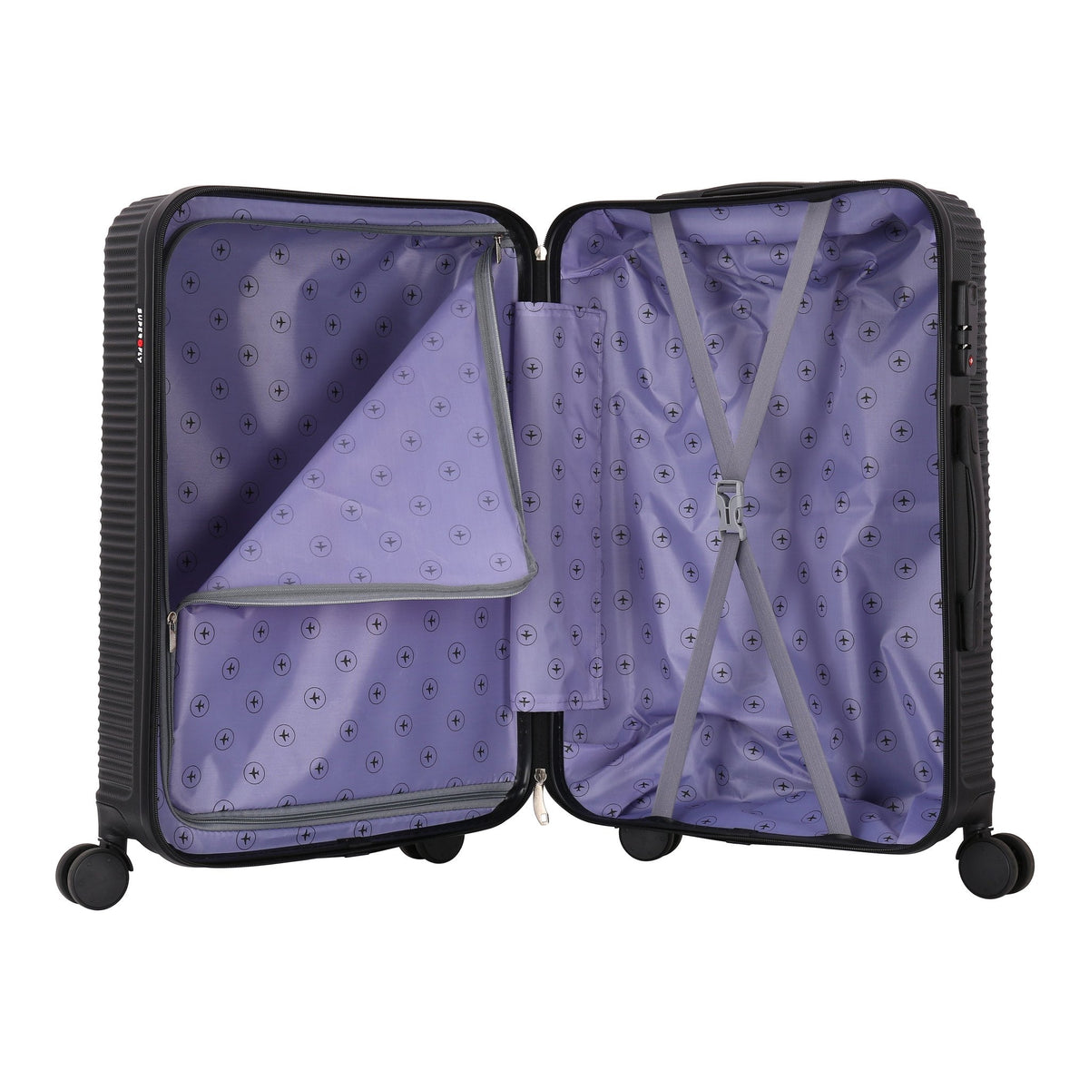 Valise Luton noir – Trolley ADC