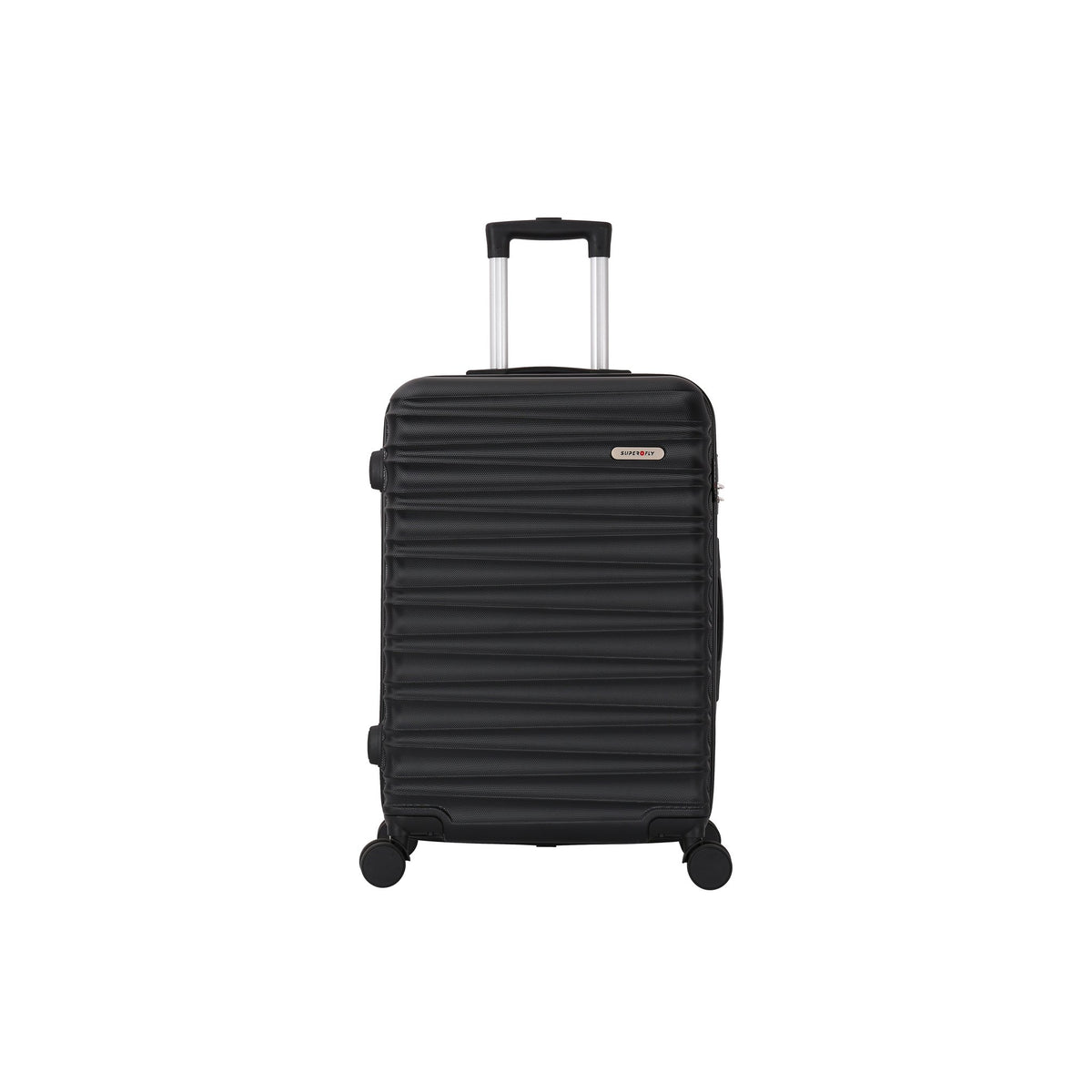 Grande valise soute 75 cm rigide ABS 4 doubles roues 360°, bagage 23 kg – Palma, coloris noir