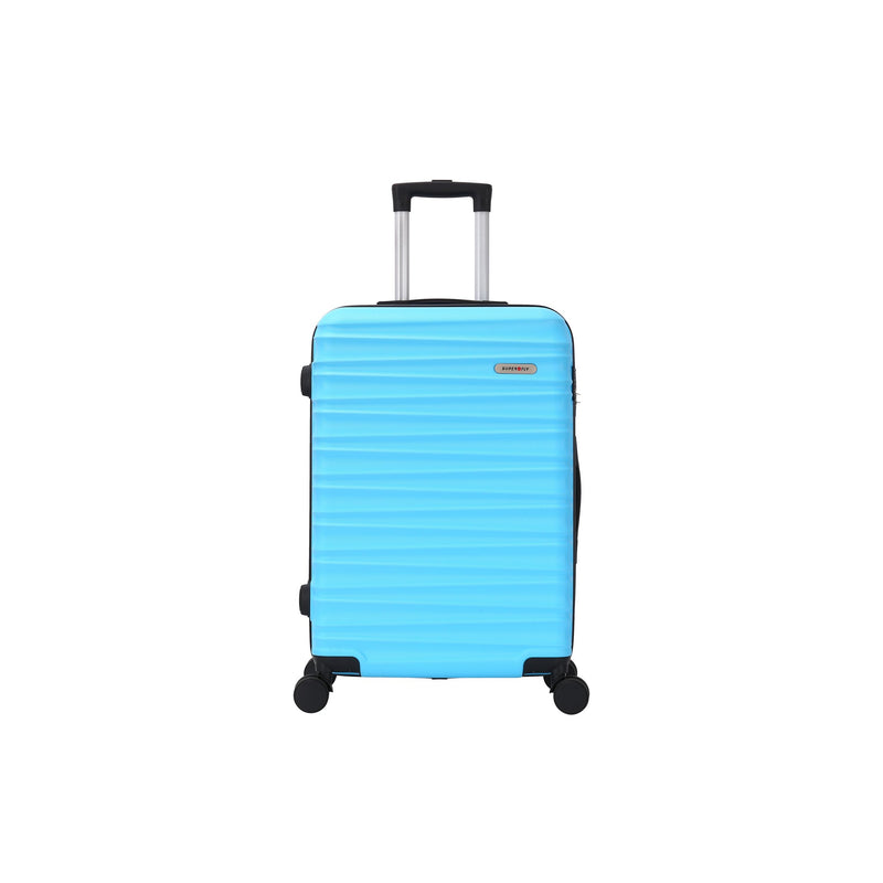 Valise moyenne soute 65 cm rigide ABS 4 doubles roues 360° – Palma – Trolley ADC