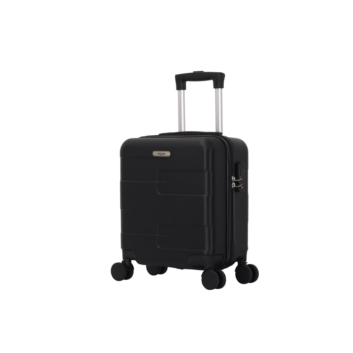 Valise cabine 45x36x20 cm format easyJet rigide ABS – EasyFly, coloris noir