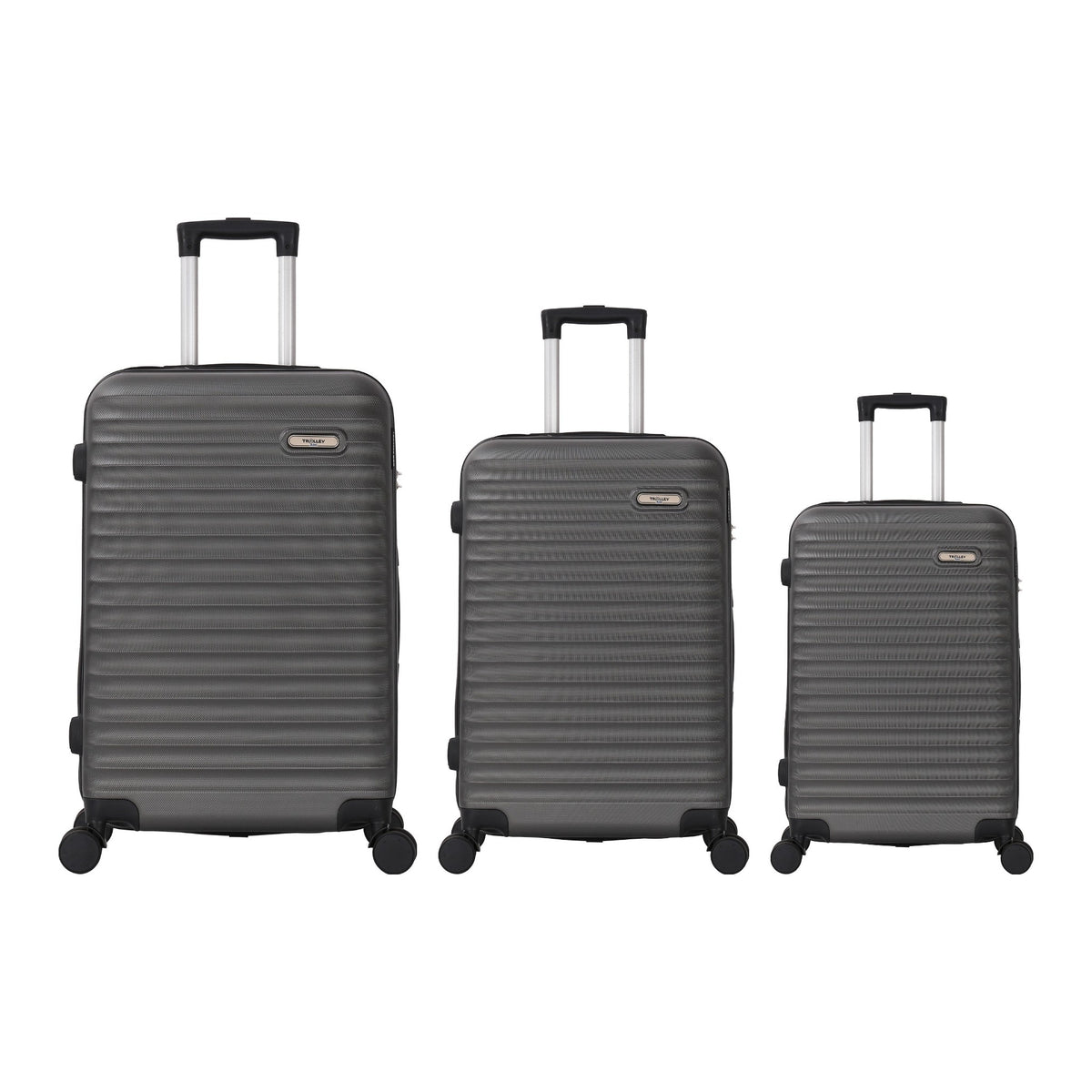 Set de 3 valises Classiq gris : 75, 65 et 55 cm